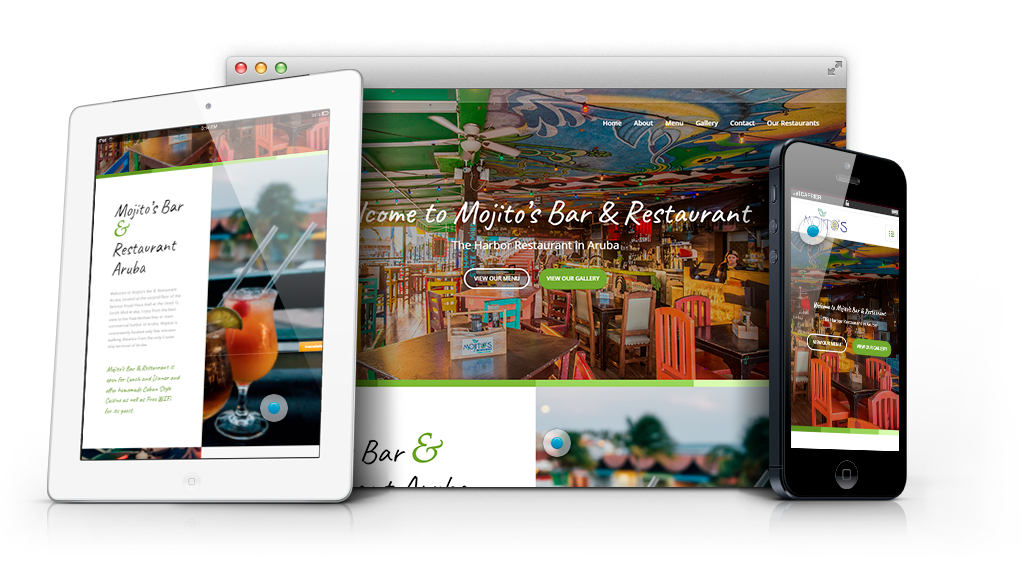 website_design_mojito_restaurant_curacao_caribbean